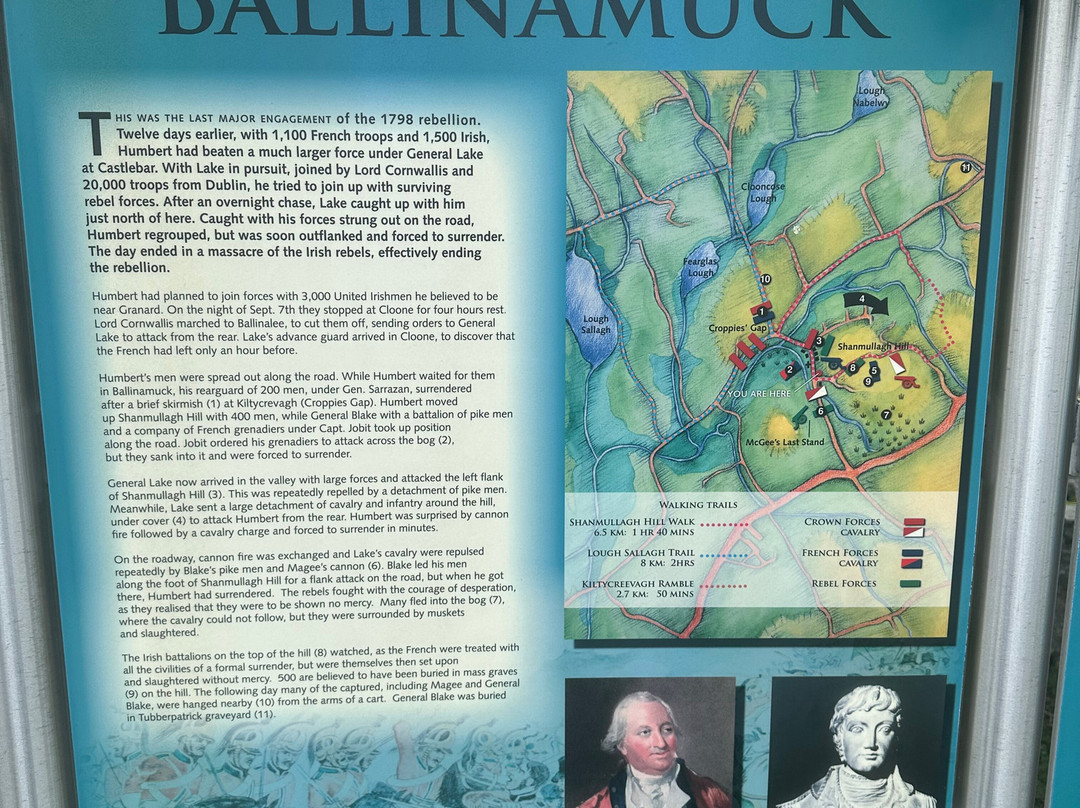 1798 Ballinamuck Visitor's Centre-Longford必去景点