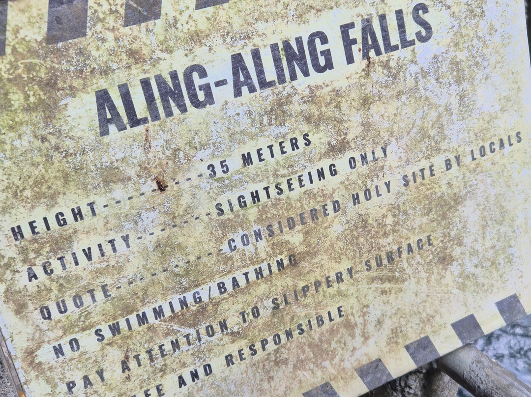 Aling-Aling Waterfall-Sambangan必去景点