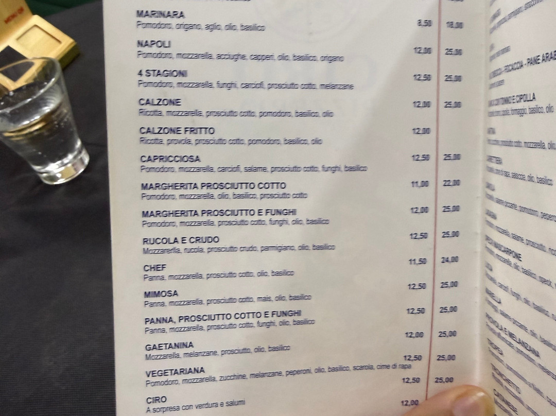 Pizzeria Ciro Viareggio