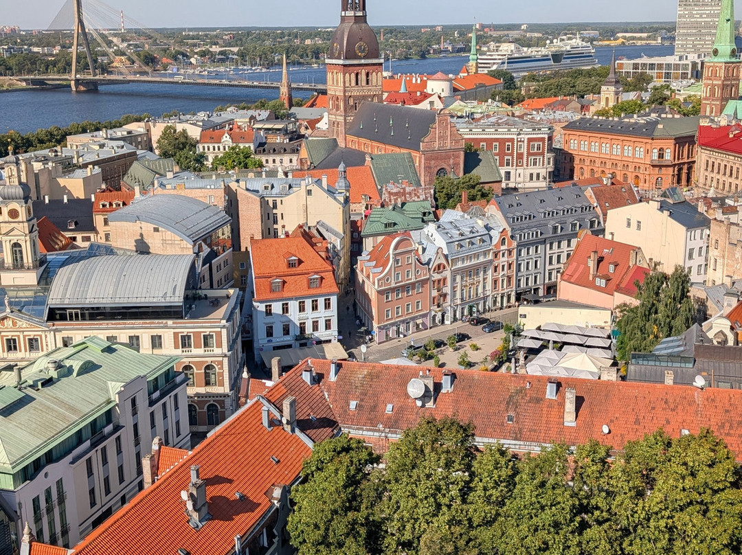 View of Riga from St Peter's Church Tower-里加必去景点