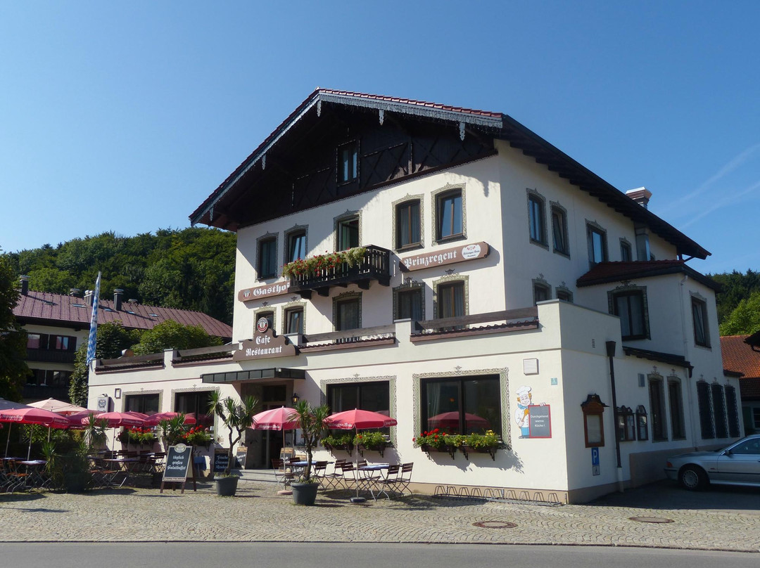 Grassau酒店住宿-Gasthof Prinzregent