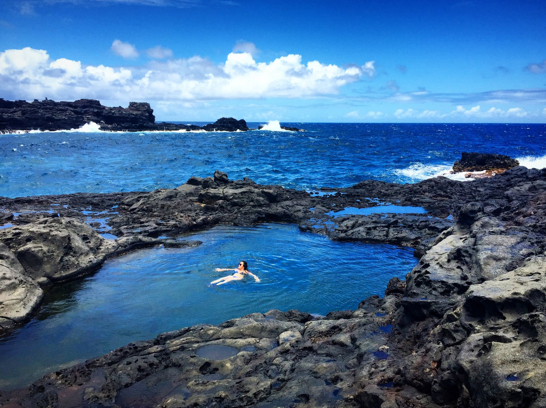 Kahakuloa旅游景点-Olivine Pools
