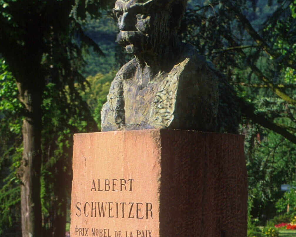 Buste Albert Schweitzer (parc Albert Schweitzer)景点图片