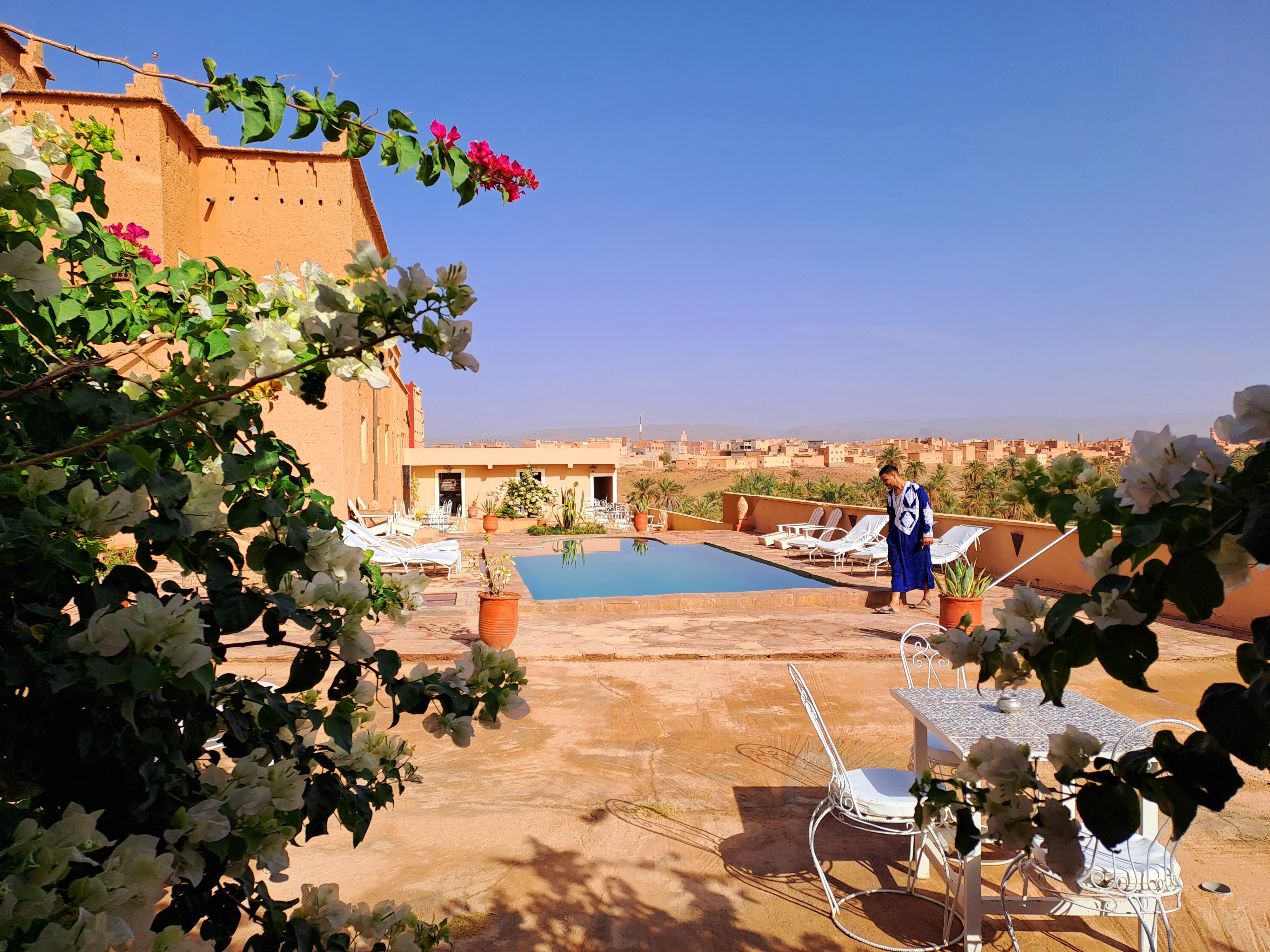 Auberge Kasbah Ennakhile-泳池