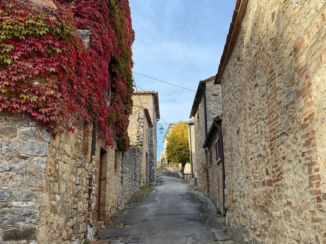 Piazza della Cisterna-Rocca d'Orcia必去景点