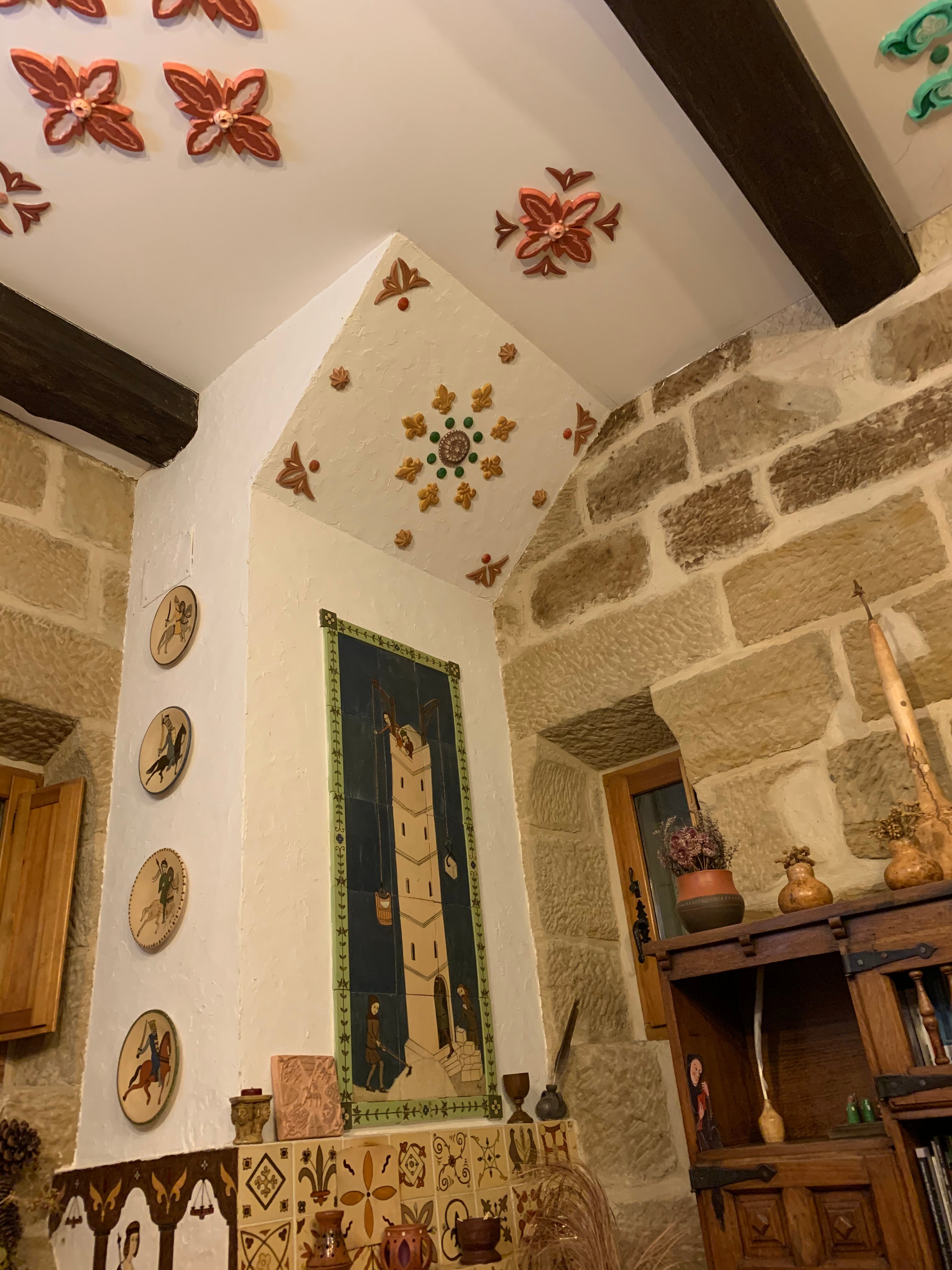 Casa Rural Medieval Torre Fuerte S.XIII-餐饮