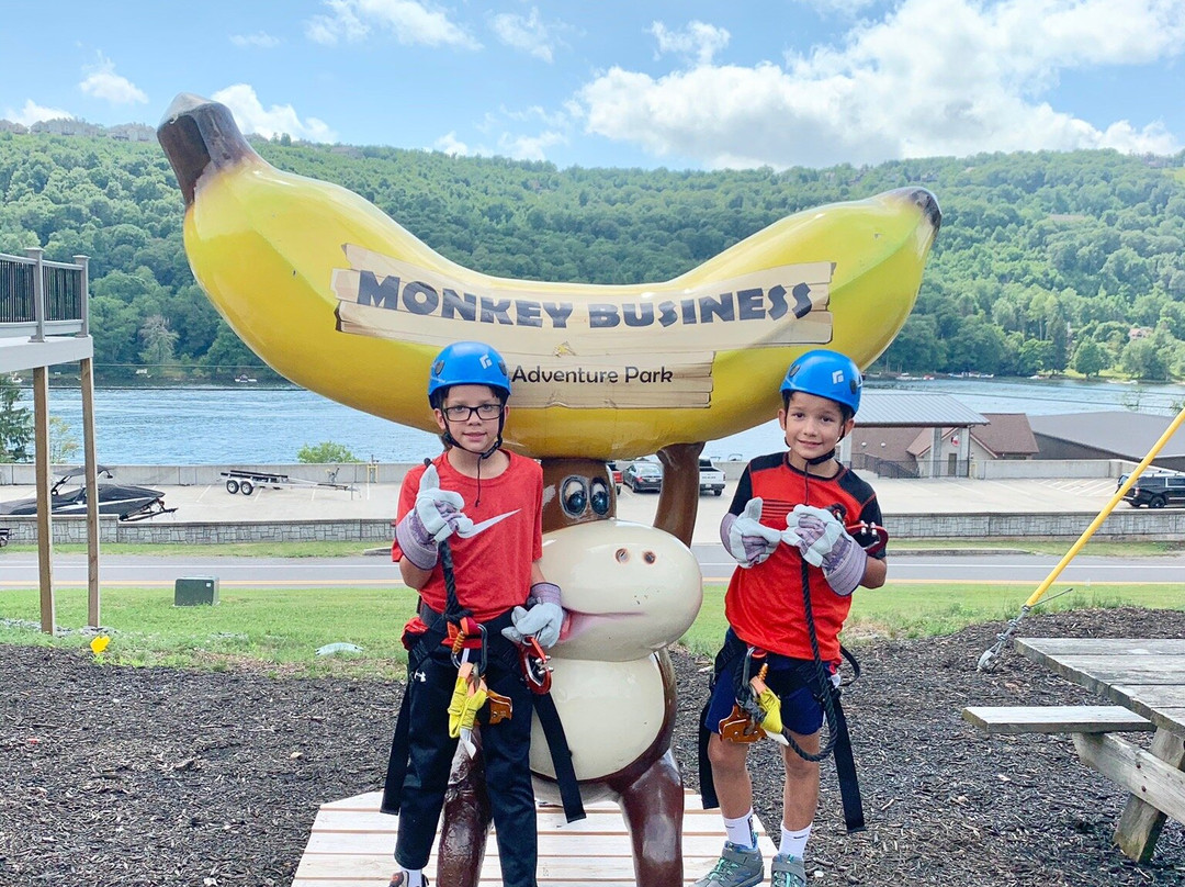 Moneky Business Aerial Adventure Park-McHenry必去景点