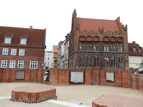 Grundmauern Der Ehemaligen Marienkirche