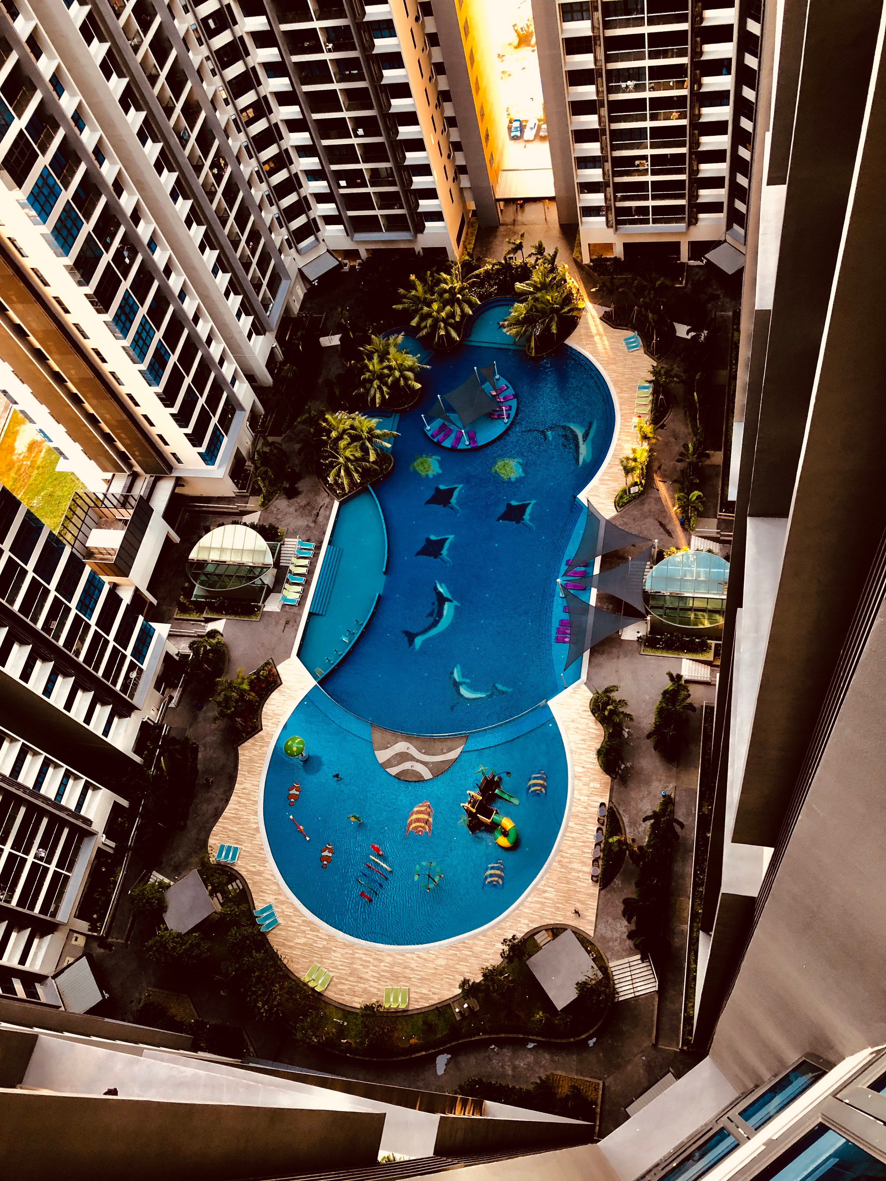 A2 Luxury Atlantis Family Suites Pool View jonker Melaka-泳池