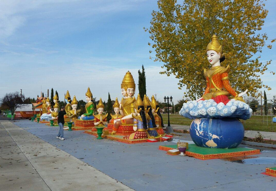 Wat Dhammararam Buddhist Temple-斯托克顿必去景点