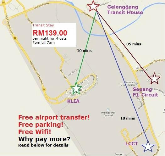 沙叻丁宜酒店住宿-Gelenggang - KLIA Transit House