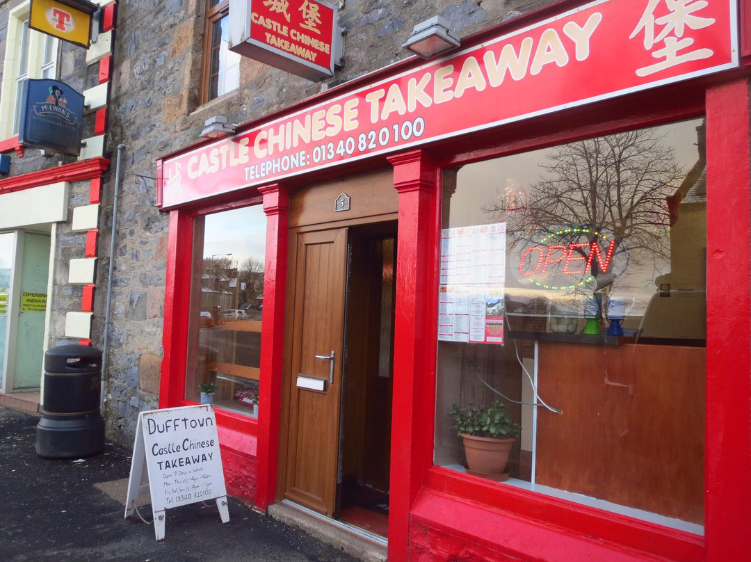 Dufftown餐馆和美食-Castle Chinese Take-Away