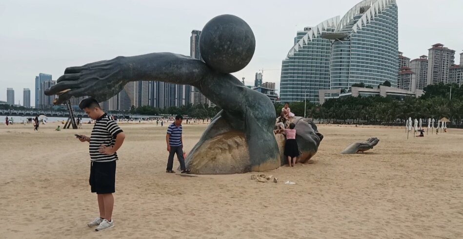 金沙湾景点图片