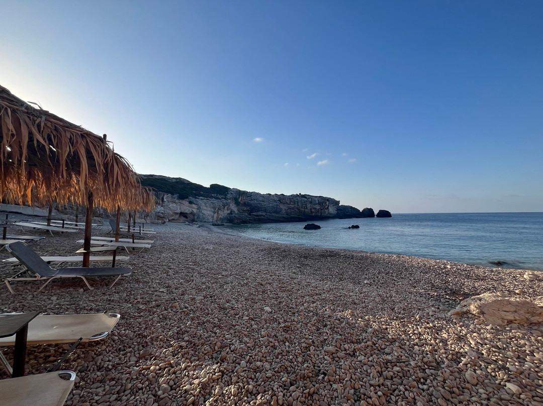 Lagadakia Beach-凯法利尼亚岛必去景点