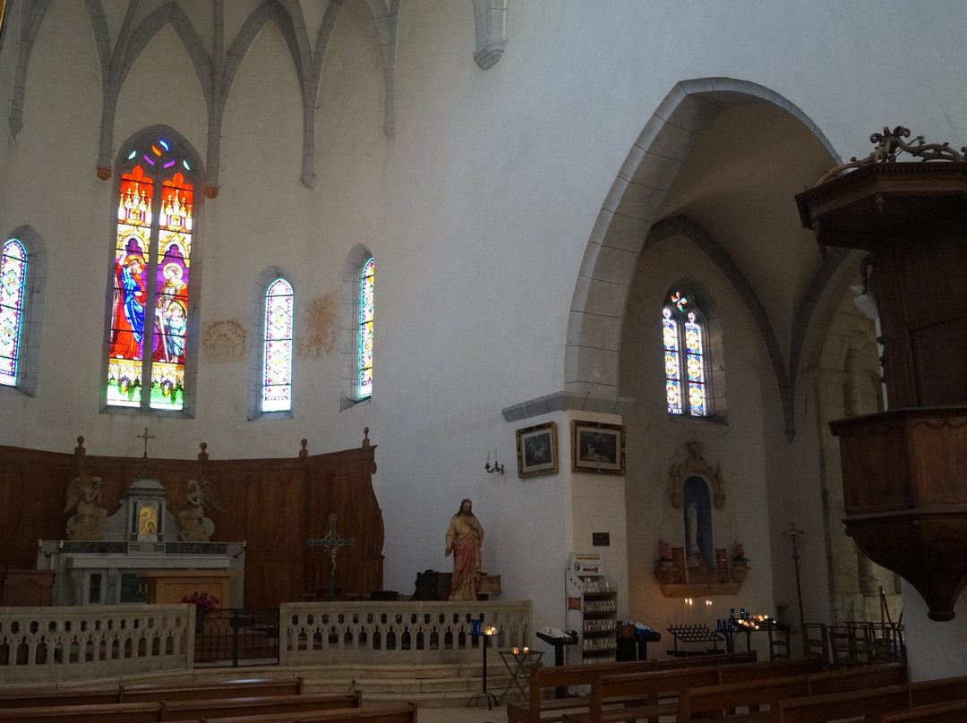 Eglise de Saint Cirq Lapopie-Saint-Cirq-Lapopie必去景点