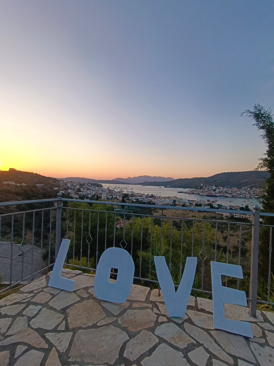 Poros View Apartments-泳池