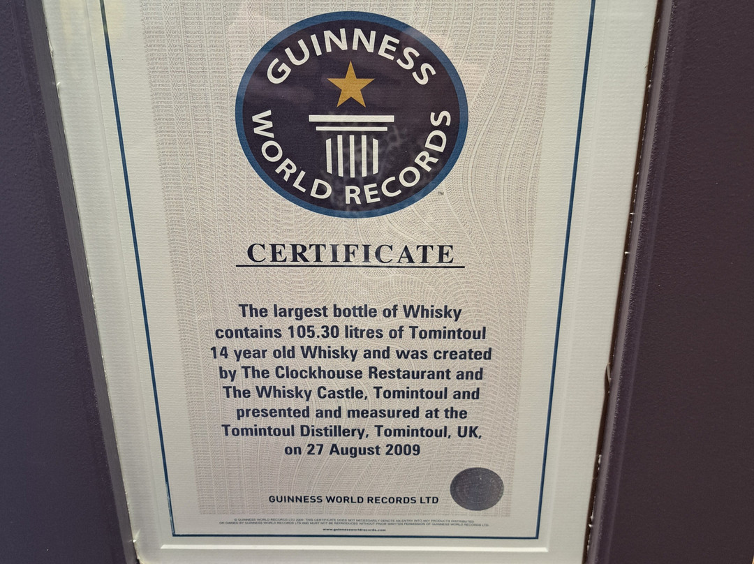 Tomintoul Distillery-Ballindalloch必去景点