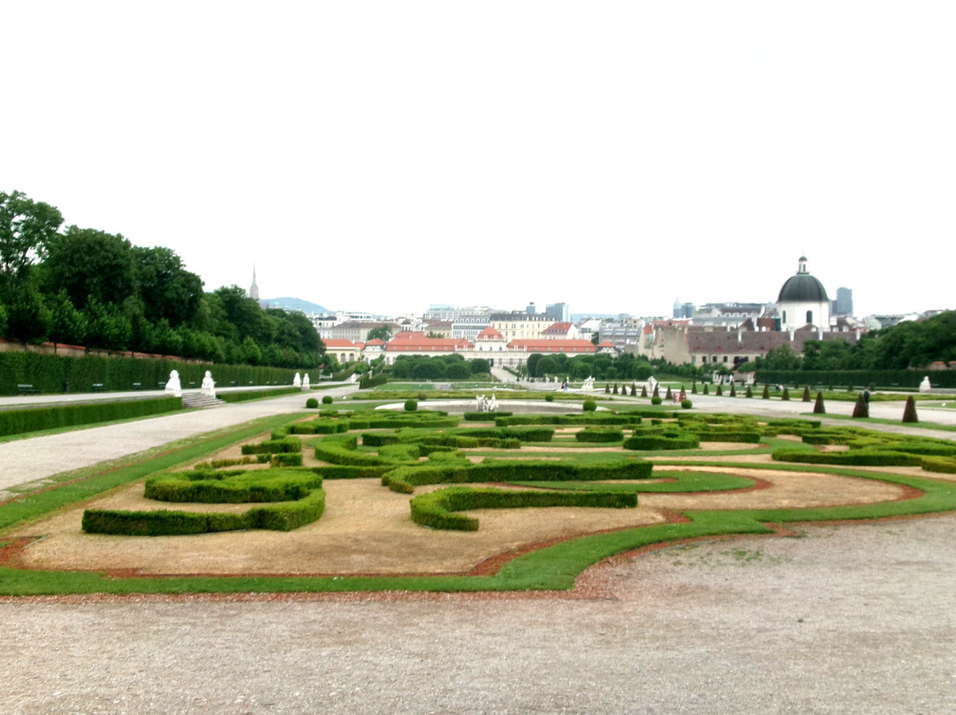 Jardines de Belvedere-维也纳必去景点