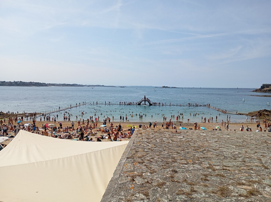 Plage de Bon-Secours-圣马洛必去景点