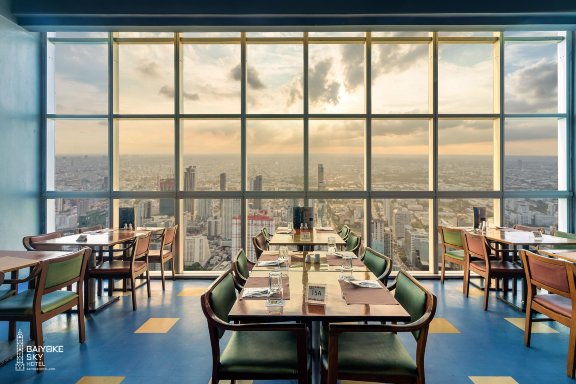 曼谷彩虹云宵酒店-餐饮