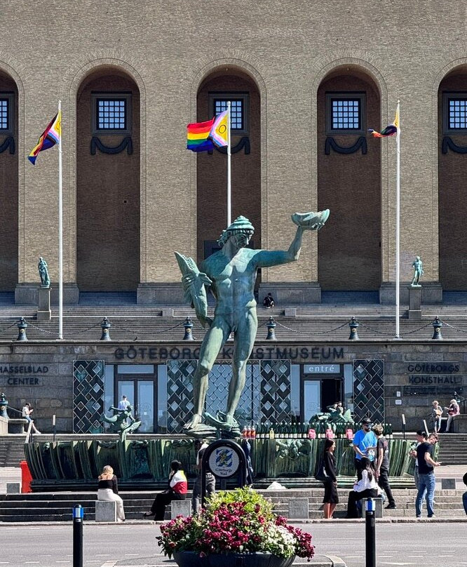 Statyn Poseidon-哥德堡必去景点