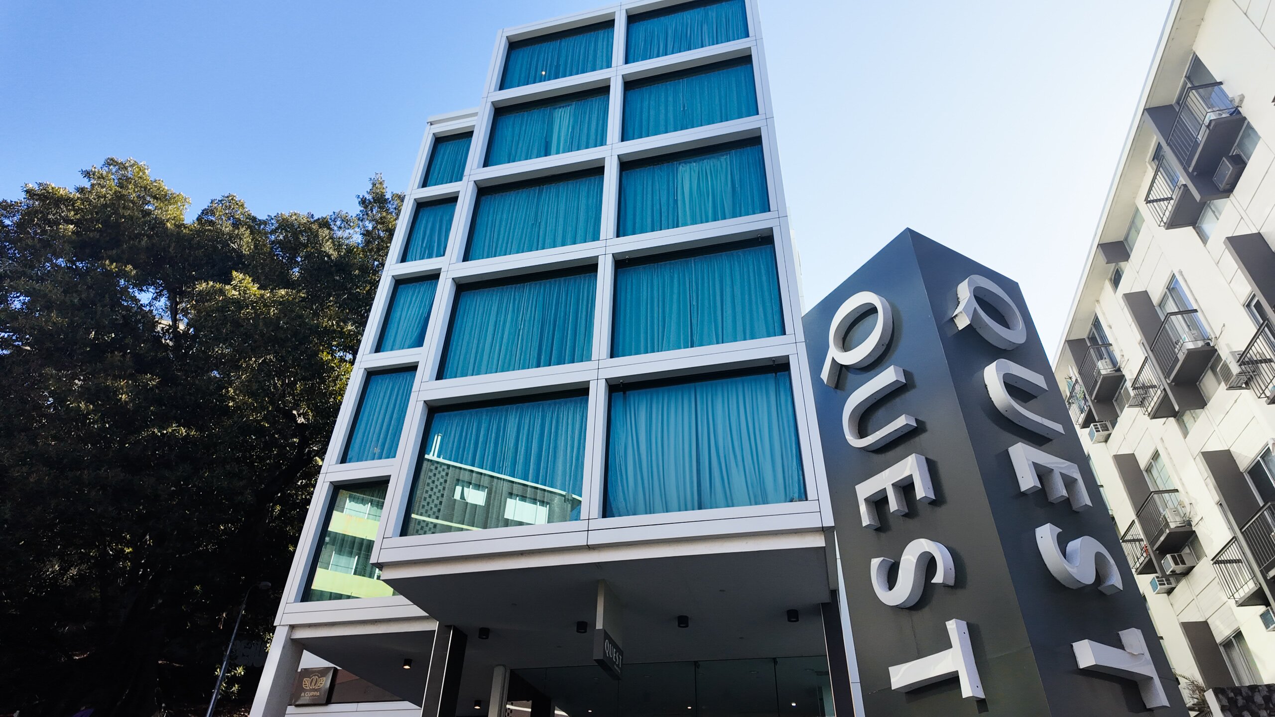 Quest Mounts Bay Road-浴室