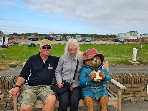 Paddington Bear Statue/bench-John O'Groats必去景点