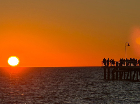 Glenelg Beach-格莱内尔格必去景点