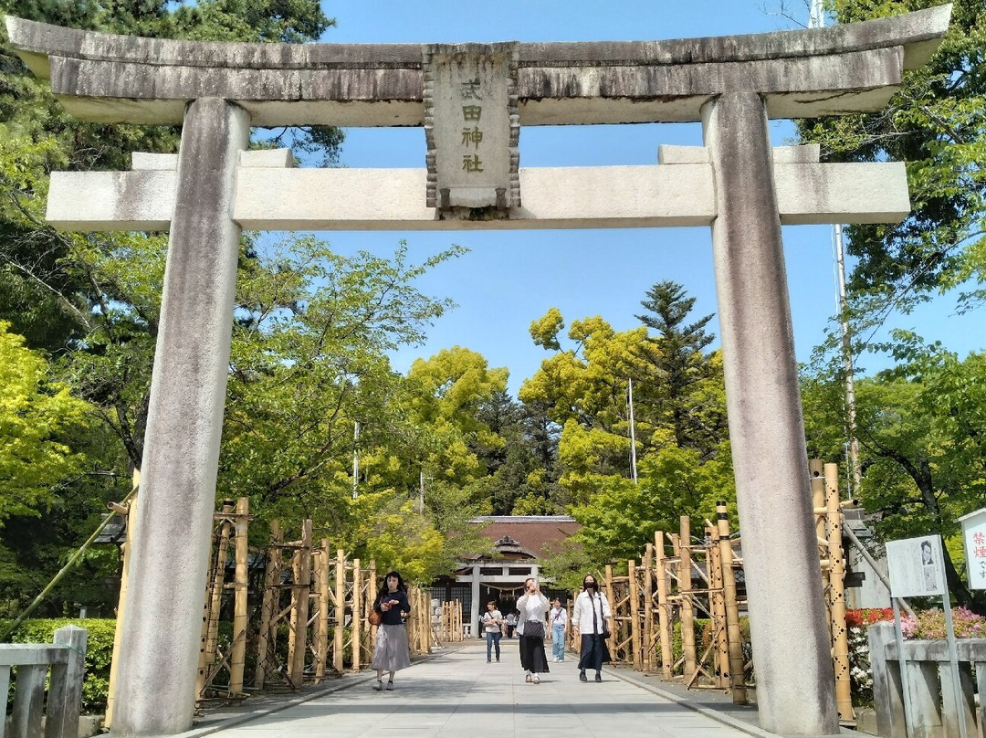 Takeda Shrine-甲府市必去景点