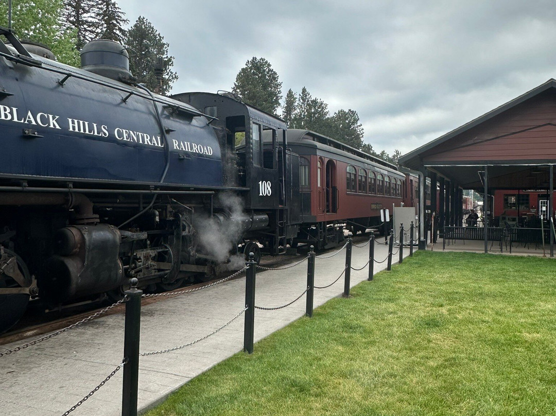 1880 Train - Hill City Depot-希尔城必去景点