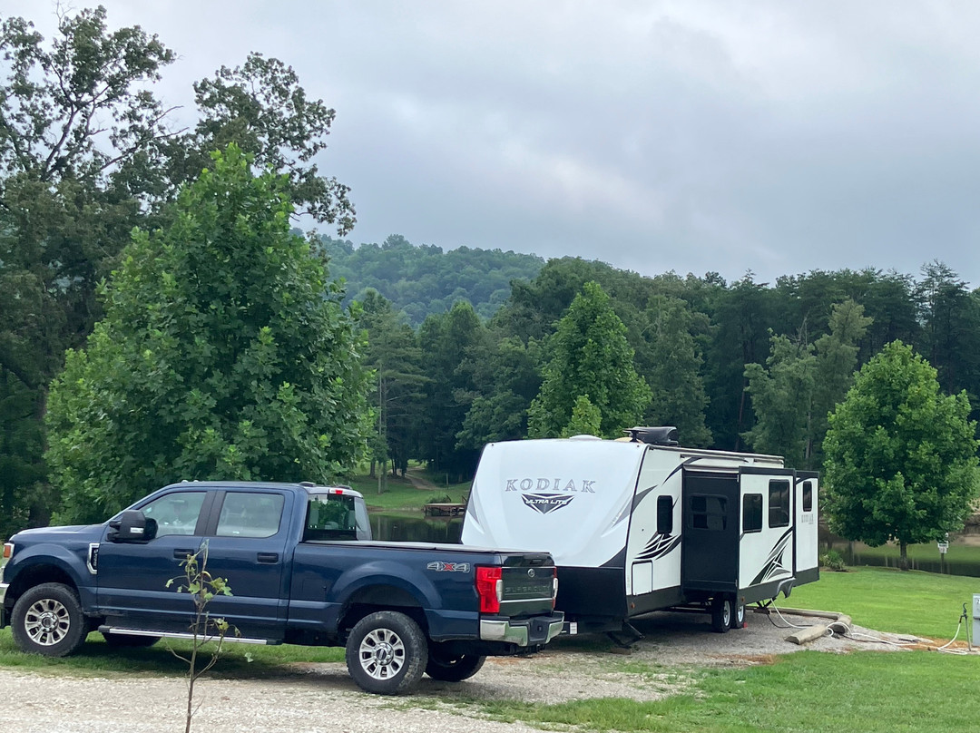 Callies Lake And Campground in Red River Gorge