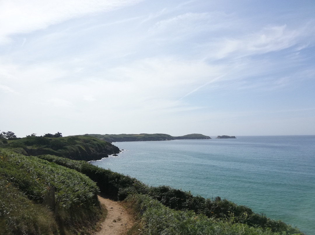 Plage des Blancs Sablons-勒孔凯必去景点