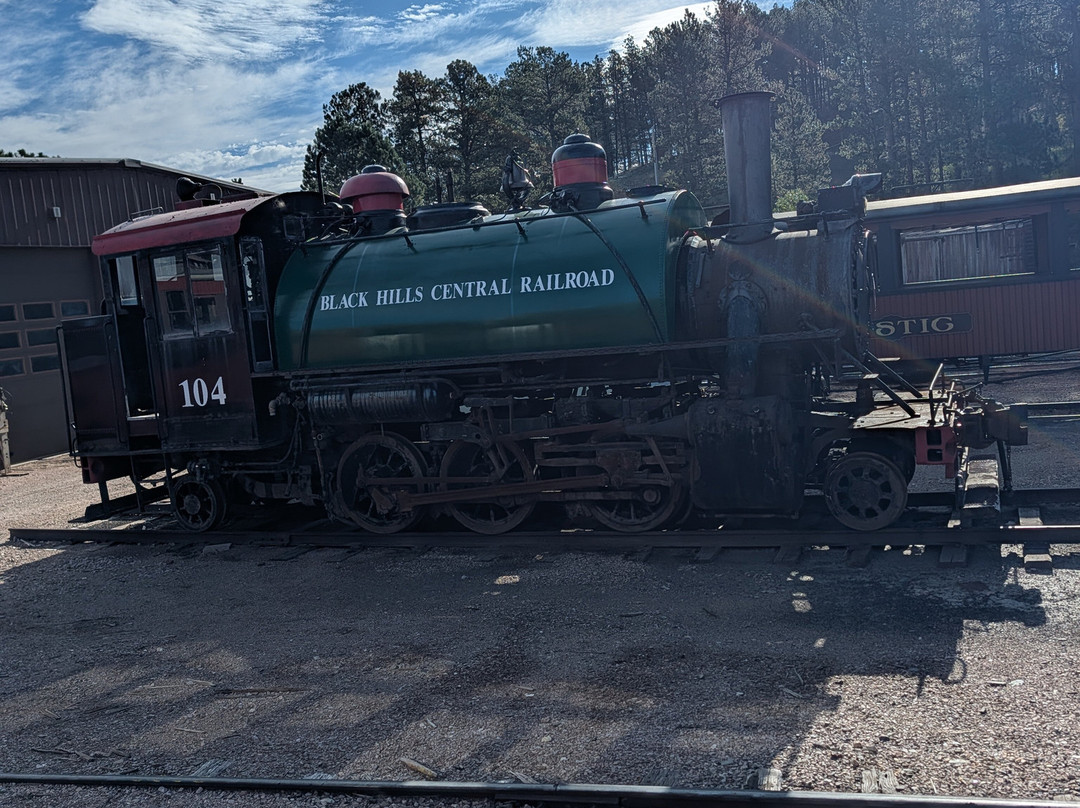 1880 Train - Hill City Depot-希尔城必去景点