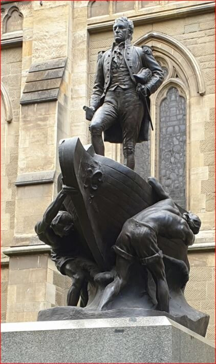 Captain Matthew Flinders Statue-墨尔本必去景点