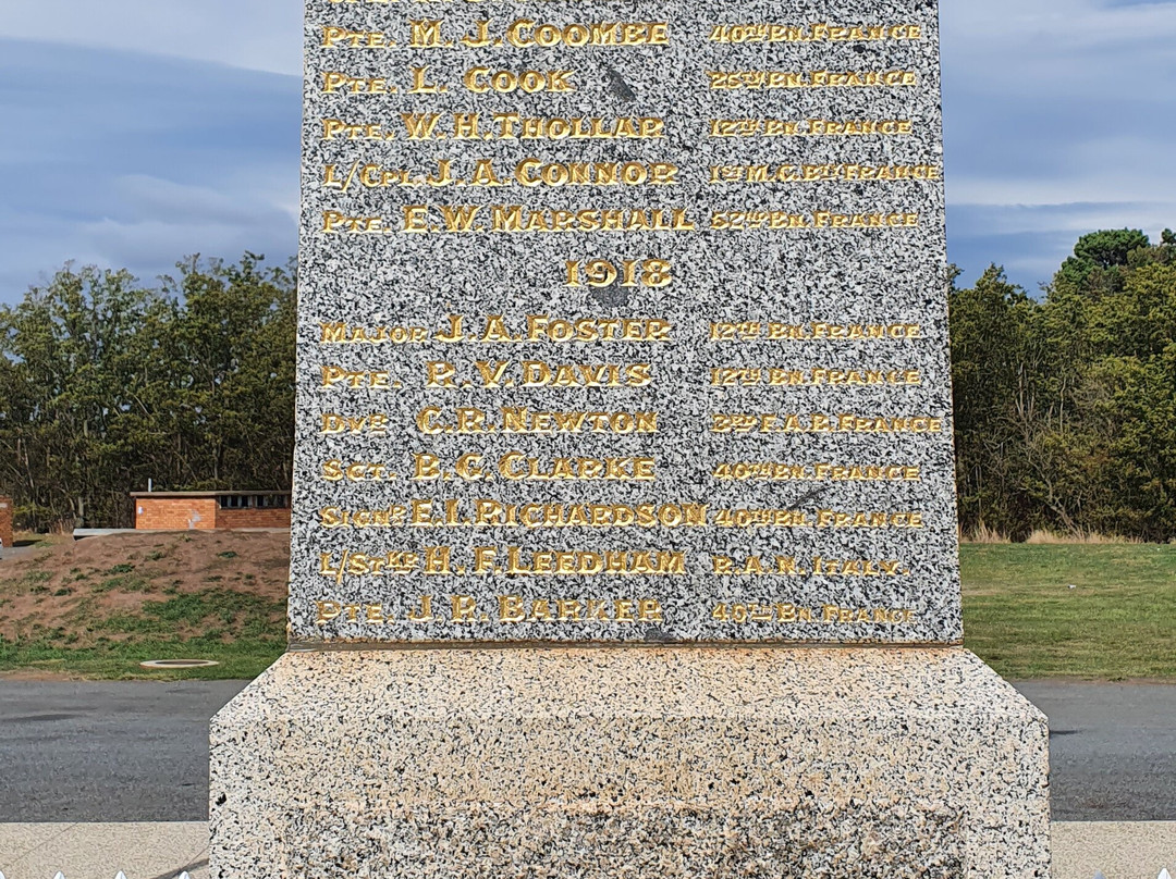 Campbell Town War Memorial景点图片