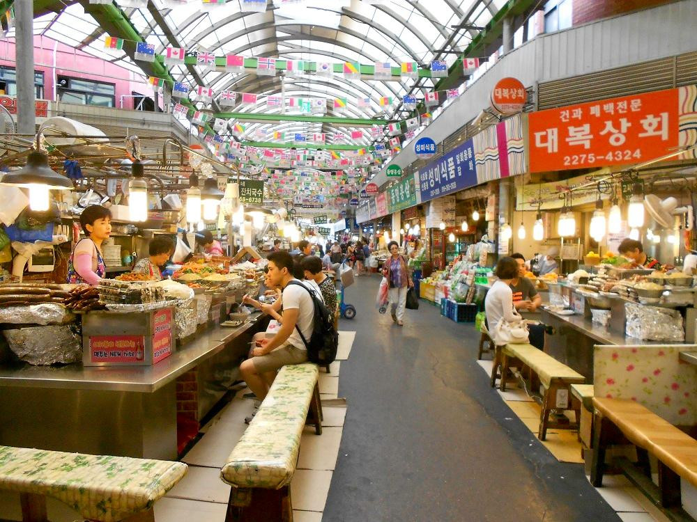 东大门综合市场-首尔必去景点