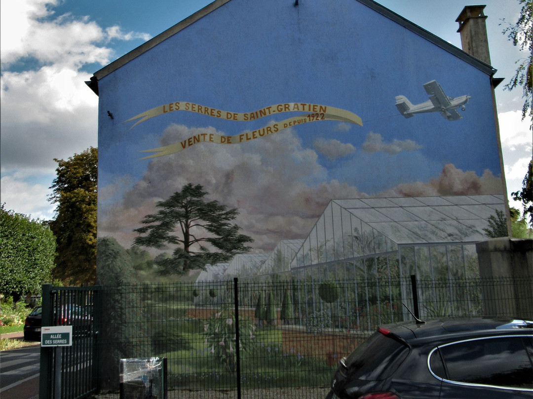 Fresque "les Serres De Saint Gratien"-Saint Gratien必去景点
