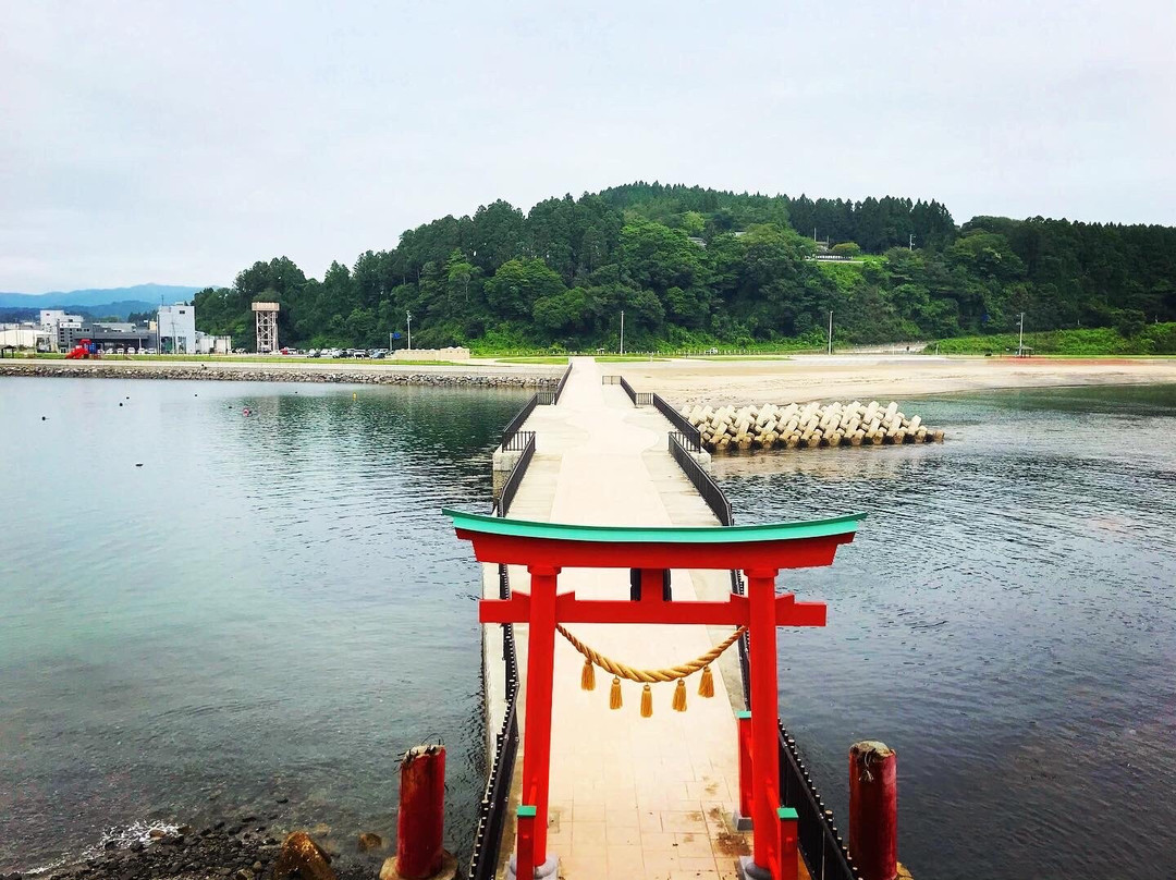Sanore Sodehama Beach-南三陆町必去景点
