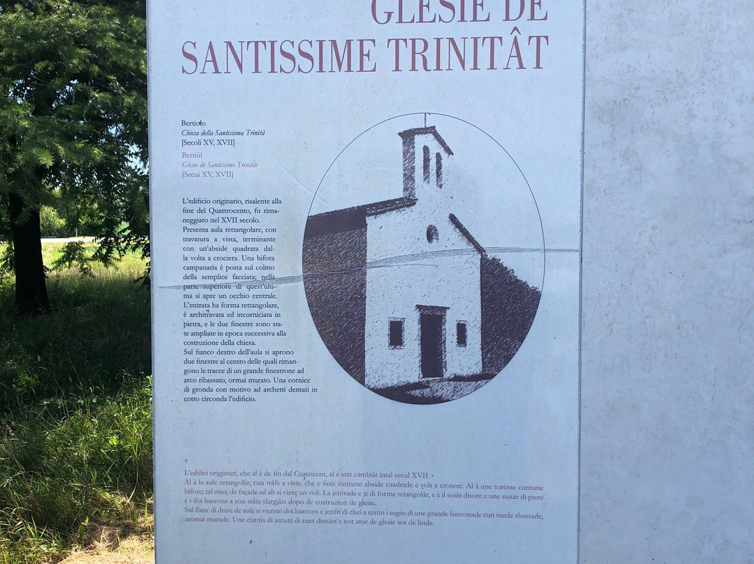 Chiesetta della Santissima Trinità景点图片