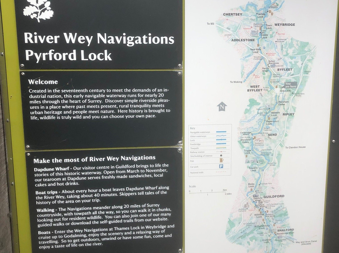 Pyrford Lock景点图片