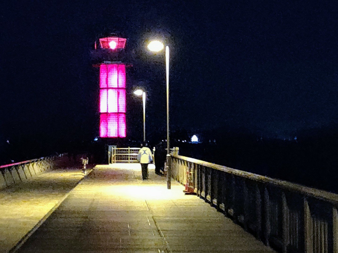 Takamatsu's Red Lighthouse景点图片