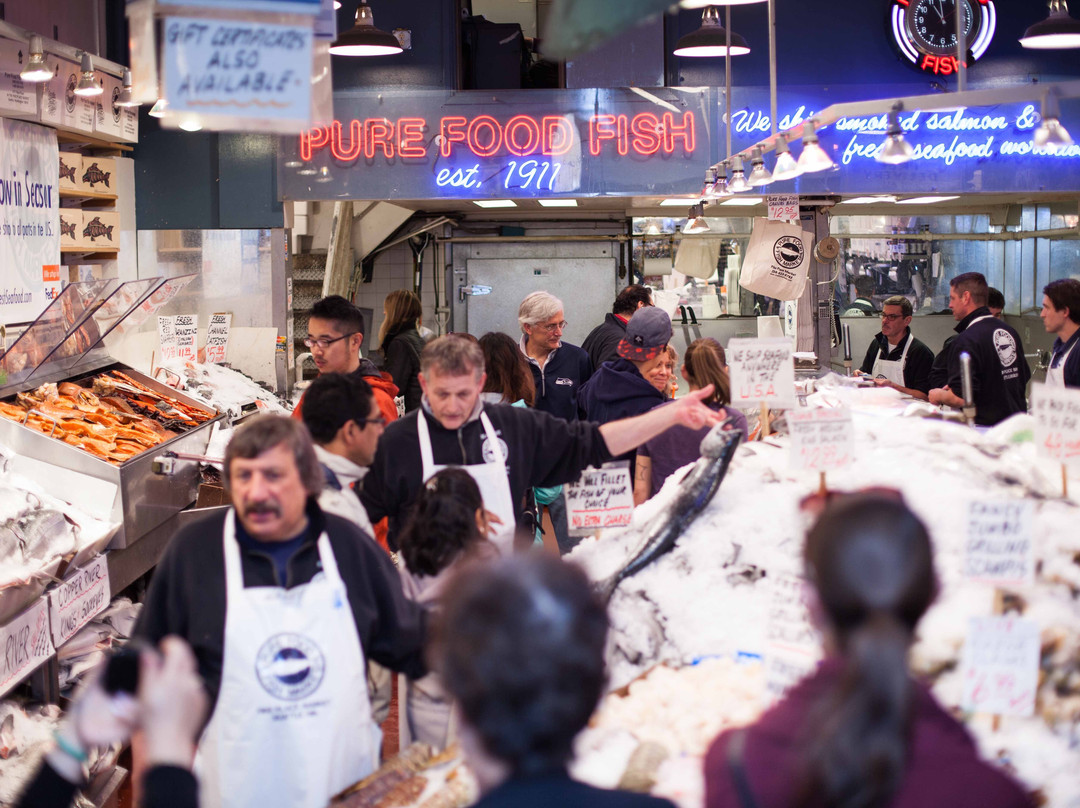 Pure Food Fish Market-西雅图必去景点