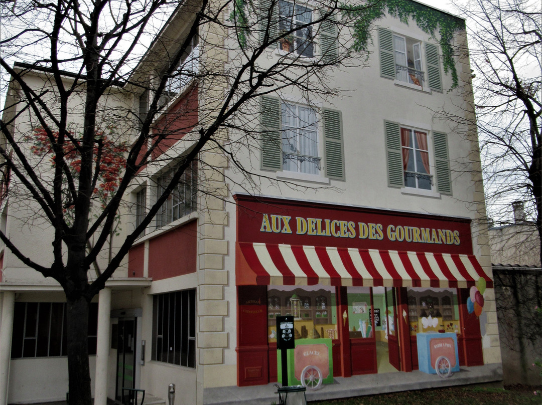 Fresque "Aux délices des gourmands"景点图片