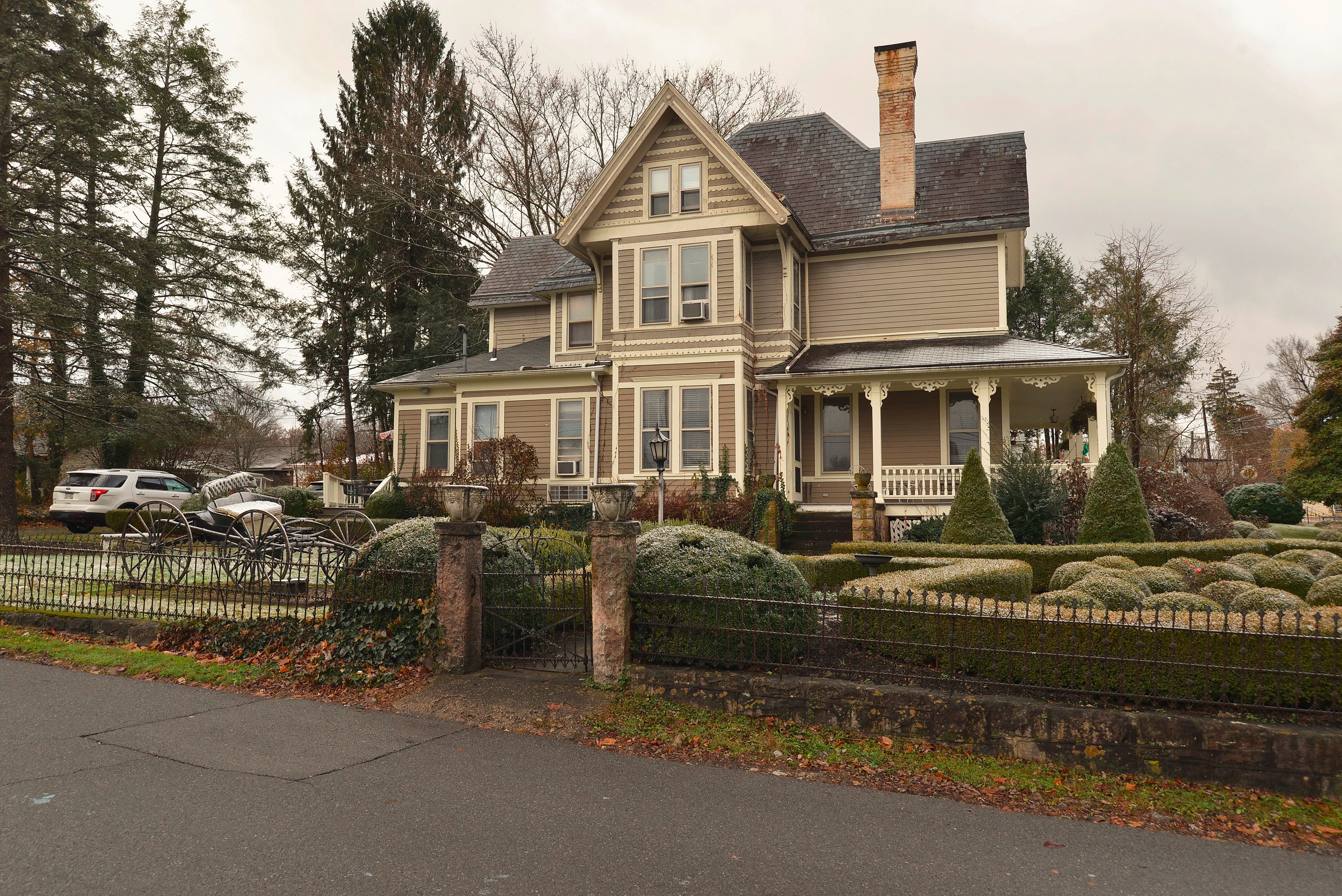 The Historic Morris Harvey House Inn-浴室