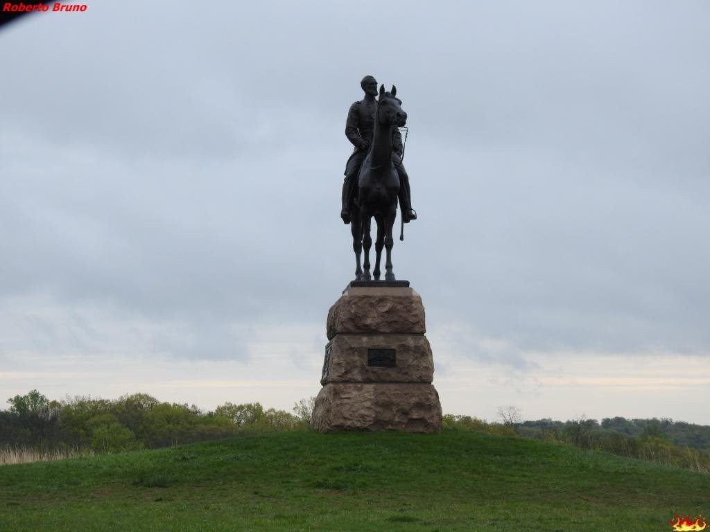 Monument to Major General George Gordon Meade-葛底斯堡必去景点