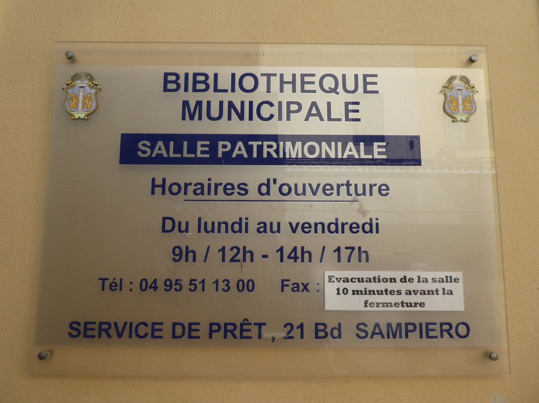 Bibliotheque Municipale Fesch-阿雅克肖必去景点