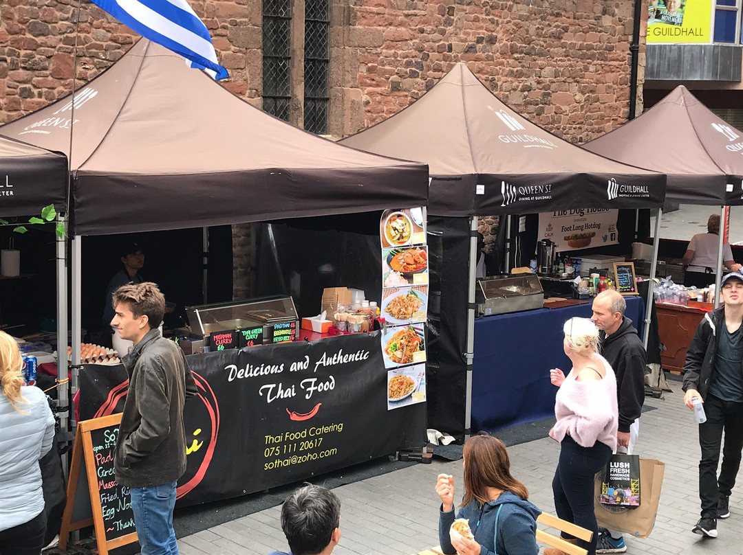 Exeter Street Food-埃克塞特必去景点