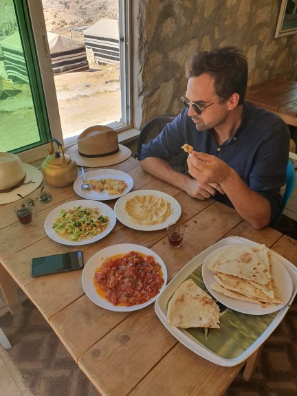 Al-Nawatef Eco Camp- Dana Nature Reserve-餐饮