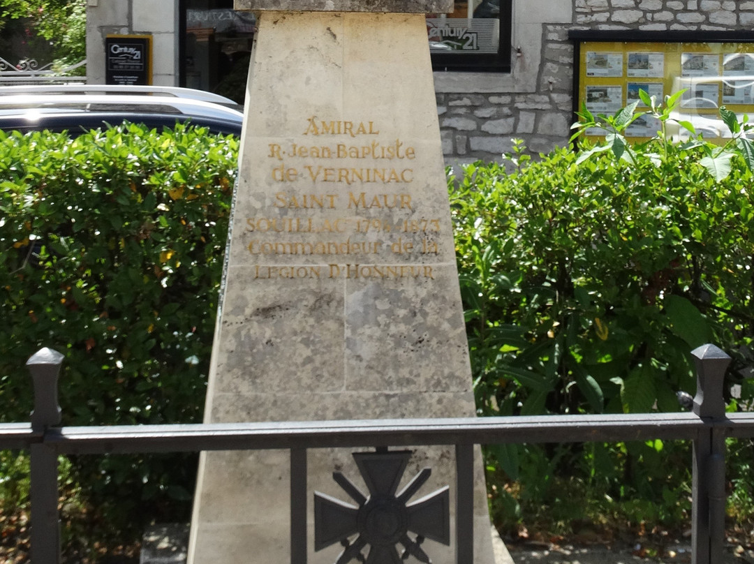 Statue of Admiral R Jean Baptiste