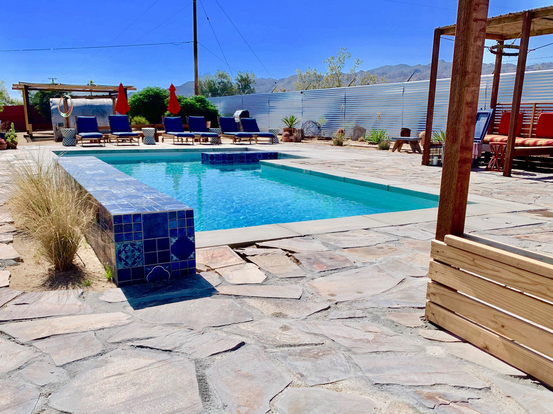 约书亚树酒店住宿-Spin and Margie's Desert Hideaway